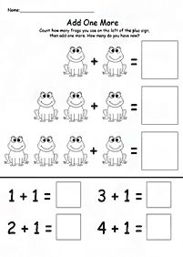 Matemática simple para niños – hoja de actividad 116