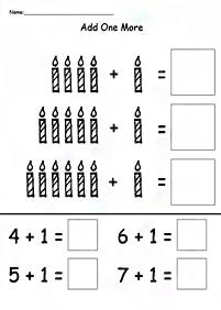 Matemática simple para niños – hoja de actividad 141