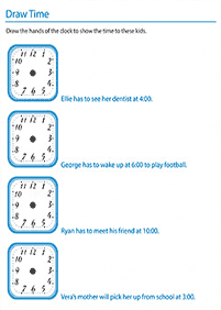 Matemática simple para niños – hoja de actividad 159