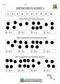 Matemática simple para niños – hoja de actividad 163