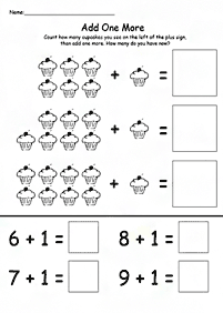 Matemática simple para niños – hoja de actividad 164