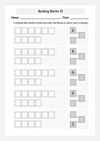 Matemática simple para niños – hoja de actividad 183