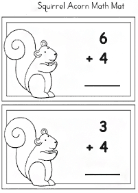 Matemática simple para niños – hoja de actividad 194