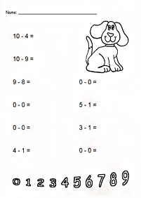 Matemática simple para niños – hoja de actividad 197