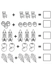 Matemática simple para niños – hoja de actividad 2