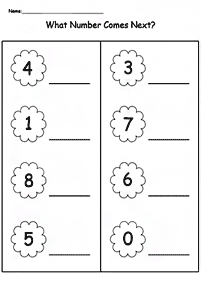 Matemática simple para niños – hoja de actividad 208