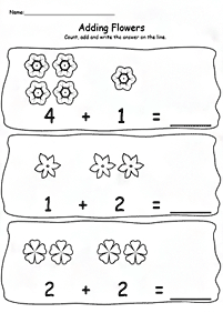 Matemática simple para niños – hoja de actividad 212