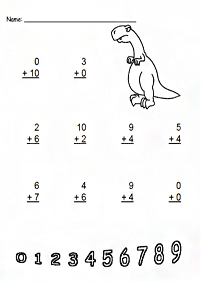 Matemática simple para niños – hoja de actividad 219