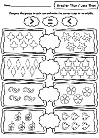 Matemática simple para niños – hoja de actividad 22