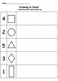 Matemática simple para niños – hoja de actividad 24