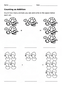 Matemática simple para niños – hoja de actividad 29