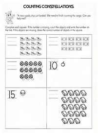 Matemática simple para niños – hoja de actividad 30