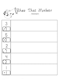 Matemática simple para niños – hoja de actividad 39