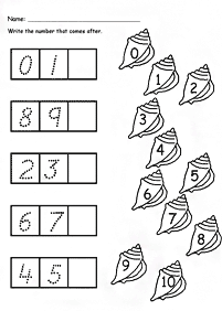 Matemática simple para niños – hoja de actividad 4