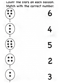 Matemática simple para niños – hoja de actividad 43