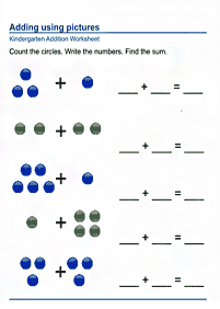 Matemática simple para niños – hoja de actividad 46