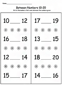 Matemática simple para niños – hoja de actividad 57