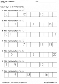 Matemática simple para niños – hoja de actividad 59