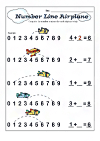 Matemática simple para niños – hoja de actividad 84