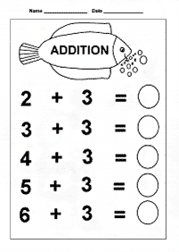 Sumas simples para niños- Hoja de actividad 31