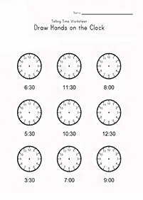 Hojas de actividades para primer grado – hojas de actividad 132