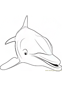 Páginas para colorear de delfines - página 66