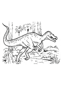 Páginas para colorear de dinosaurios - página 56