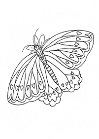 Páginas para colorear de mariposas - página 78