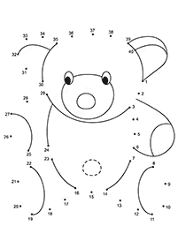 Páginas para colorear de osos - página 23