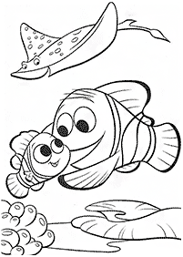 Páginas para colorear de peces - página 85