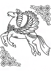 Páginas para colorear de unicornios - página 78