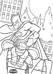 Páginas para colorear de Batman – Página 32