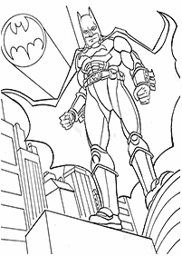 Páginas para colorear de Batman – Página 45