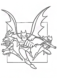 Páginas para colorear de Batman – Página 63