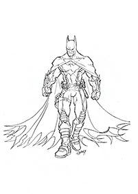 Páginas para colorear de Batman – Página 64