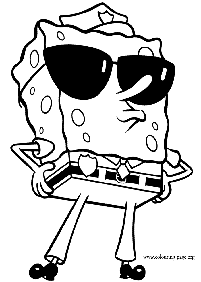 Páginas de Bob Esponja para colorear– Página 14