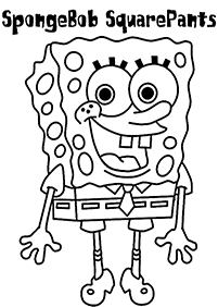 Páginas de Bob Esponja para colorear– Página 20