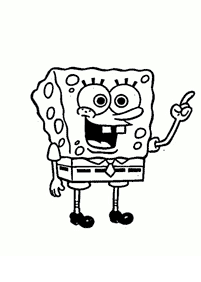 Páginas de Bob Esponja para colorear– Página 38