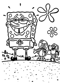 Páginas de Bob Esponja para colorear– Página 56