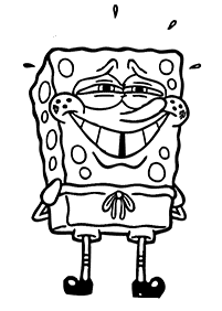 Páginas de Bob Esponja para colorear– Página 67