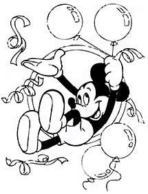 Páginas de Mickey Mouse para colorear– página 101