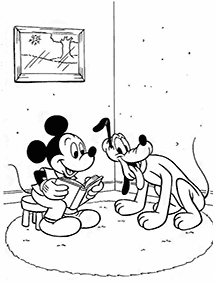 Páginas de Mickey Mouse para colorear– página 102