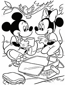 Páginas de Mickey Mouse para colorear– página 103