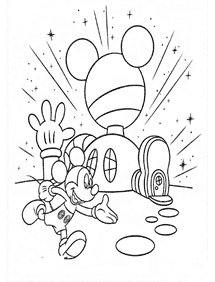 Páginas de Mickey Mouse para colorear– página 104