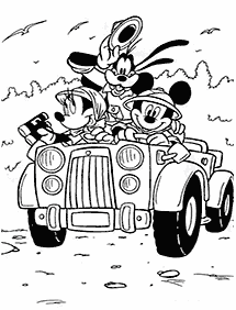 Páginas de Mickey Mouse para colorear– página 106
