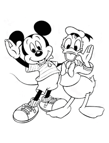 Páginas de Mickey Mouse para colorear– página 108