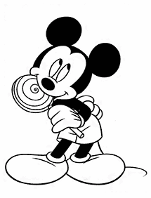 Páginas de Mickey Mouse para colorear– página 114