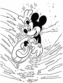 Páginas de Mickey Mouse para colorear– página 117