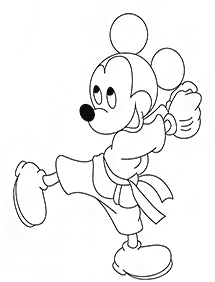 Páginas de Mickey Mouse para colorear– página 131