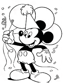 Páginas de Mickey Mouse para colorear– página 141